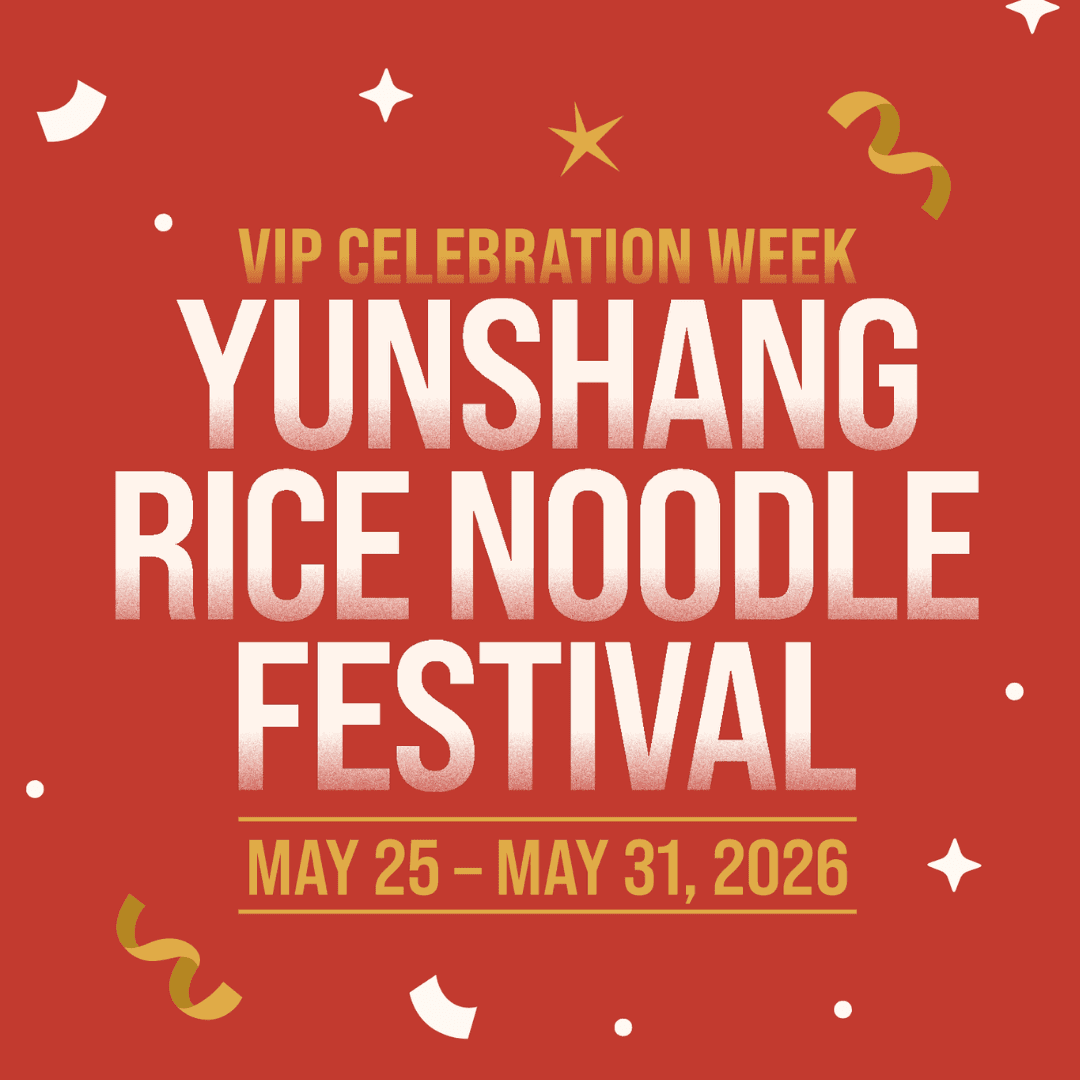 2026 Rice Noodle Festival | 2nd Bowl 50% Off